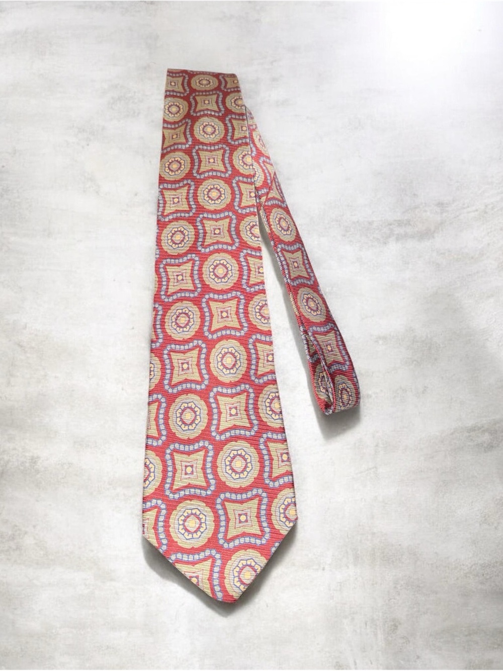 Vintage Giorgio Armani 100% Silk Tie Made In Italy